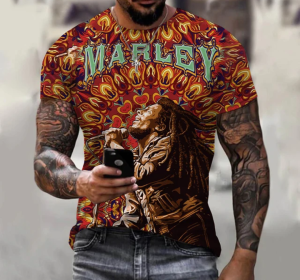 Cool Rock Bob Marley 3D Print Summer