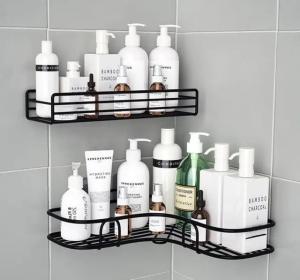 Bathroom wall mount storage rack