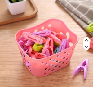 Outdoor Windproof 30Pcs Clothes Pegs Plastic